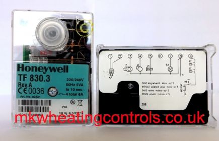 Honeywell TF830.3 240V Control Box 02231 (C21146V)